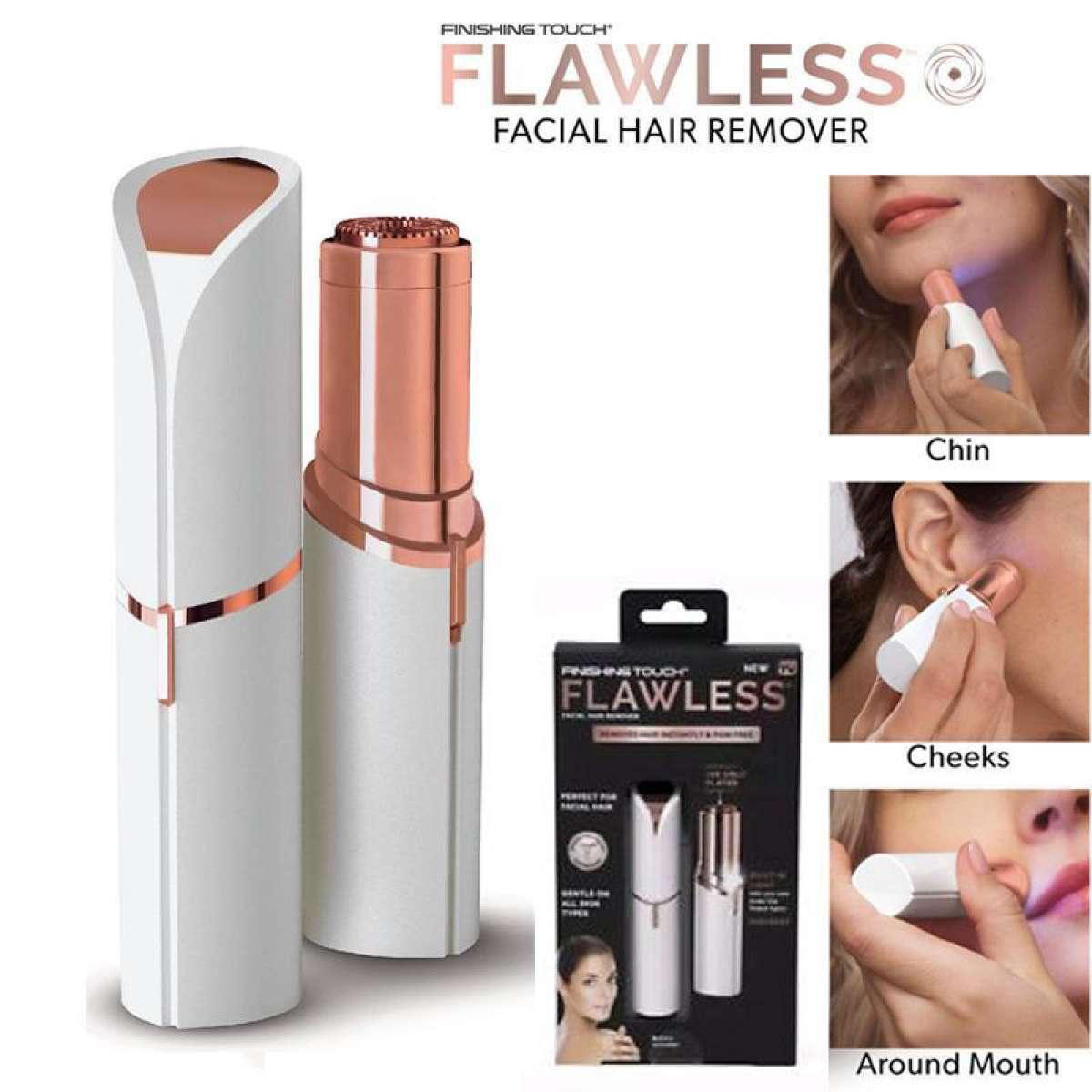 Flawless Facial Hair Remover for Women-Battery Operated