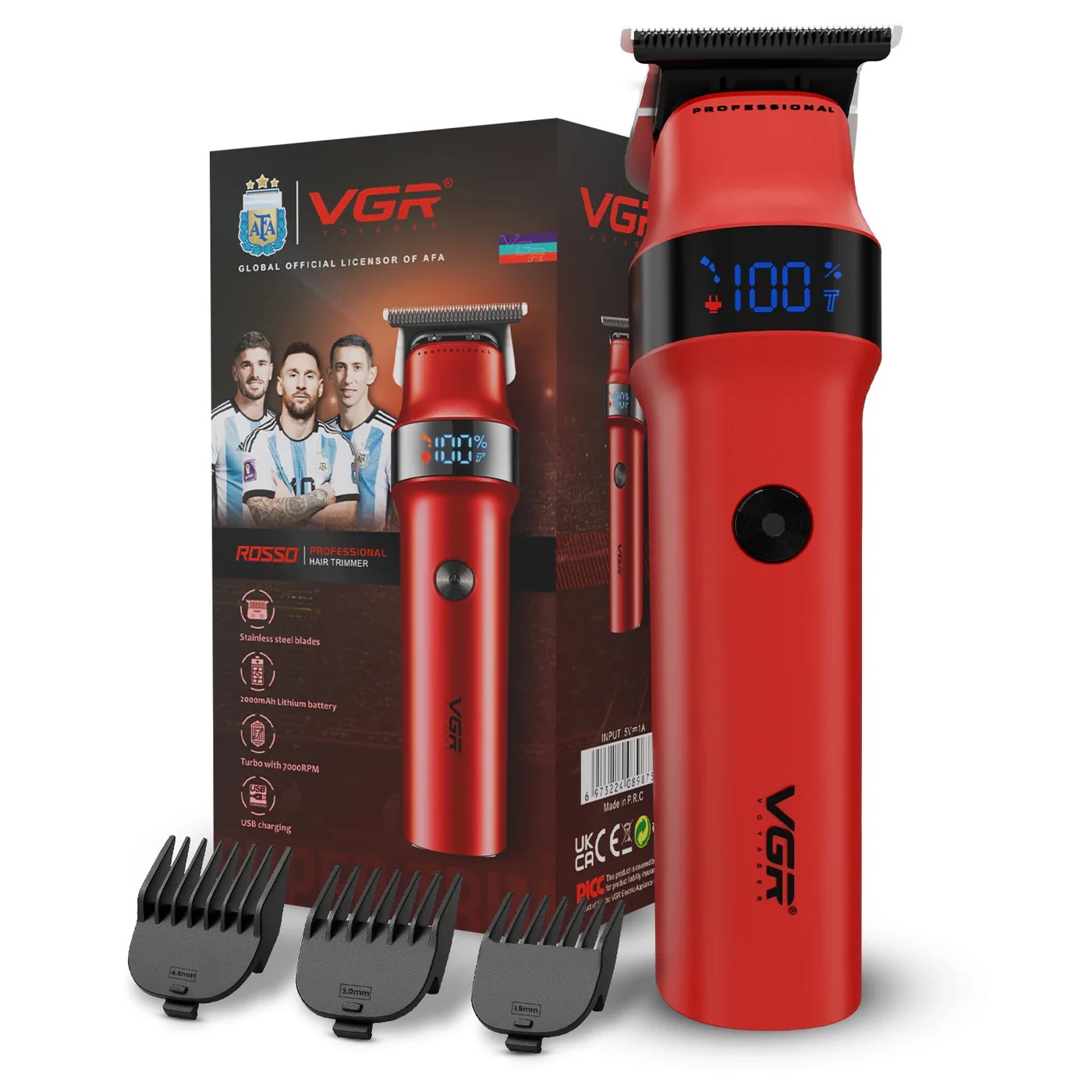VGR V-987 Turbo Trimmer – 7000 RPM Power Beast